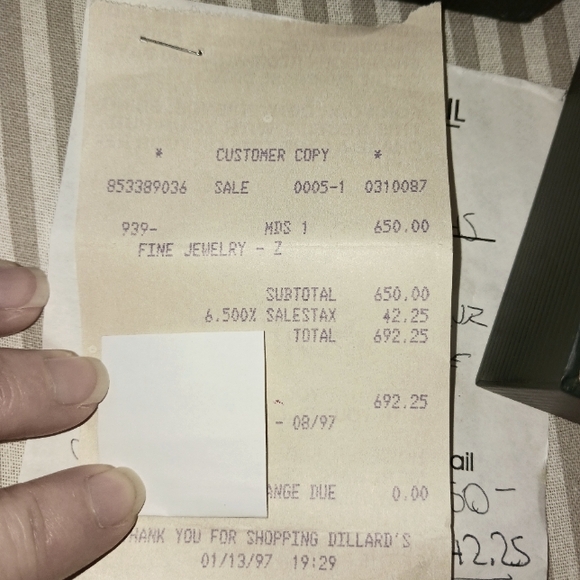 Vintage GUCCI Mens Stainless Wrist Watch in Original Box with Purchace Receipt - Picture 16 of 16